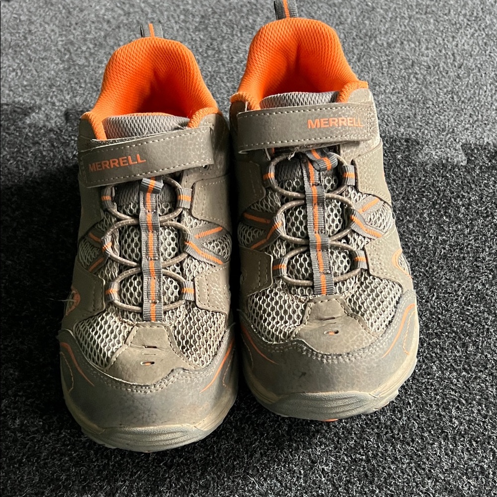 Merrell Trail Shoes in Gray and Orange
